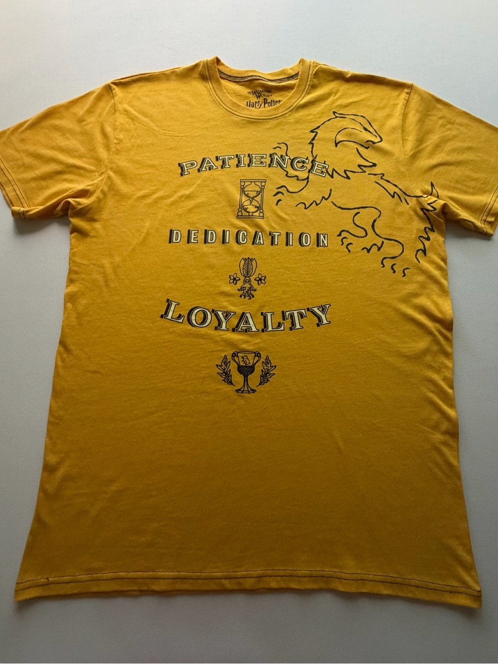 Universal Studios Harry Potter Wizarding World Hufflepuff Graphic T-Shirt